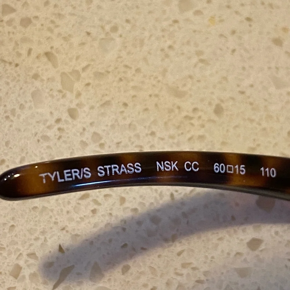 JIMMY CHOO Tyler Strauss stunning brown sunglasses Made In Italy. Authentic